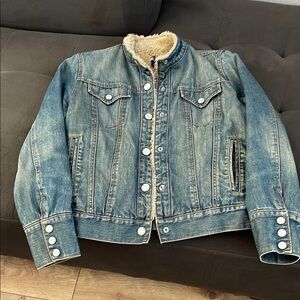Denim Jacket Washed Out Look